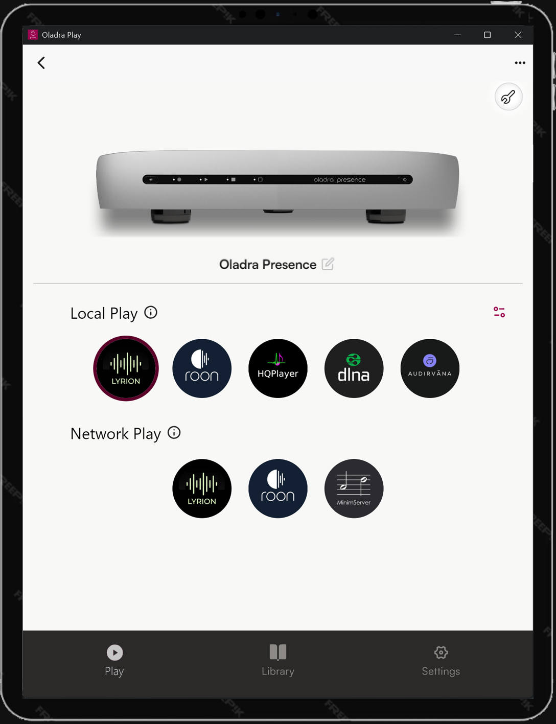 OLADRA High-End Music Server-Streamer